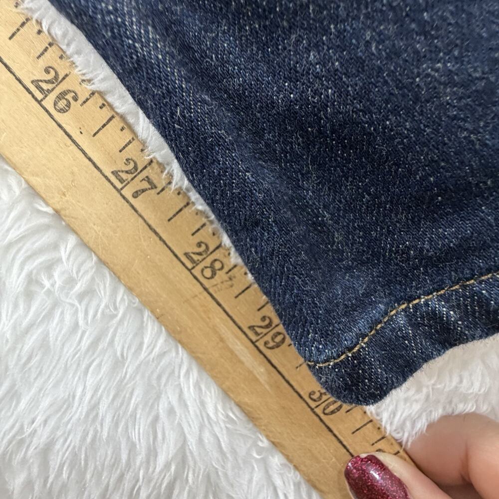 Carhartt Women's Flannel Lined Jeans Sz 10S Short Original Fit Straight Leg - Picture 4 of 12